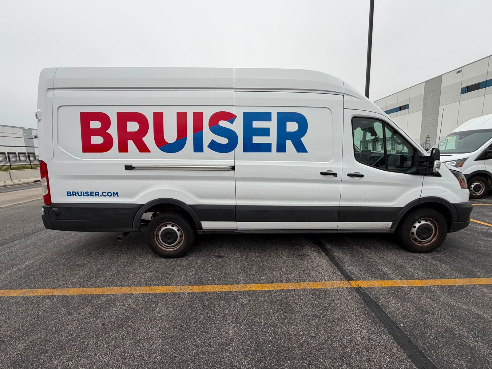 White Bruiser cargo van